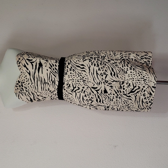 H&M Animal Print Dress Size 8 - Picture 1 of 5